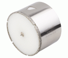 1 corona de perforación de diamante con vástago ø 74 mm