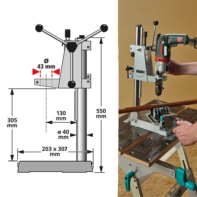 1 soporte de taladro