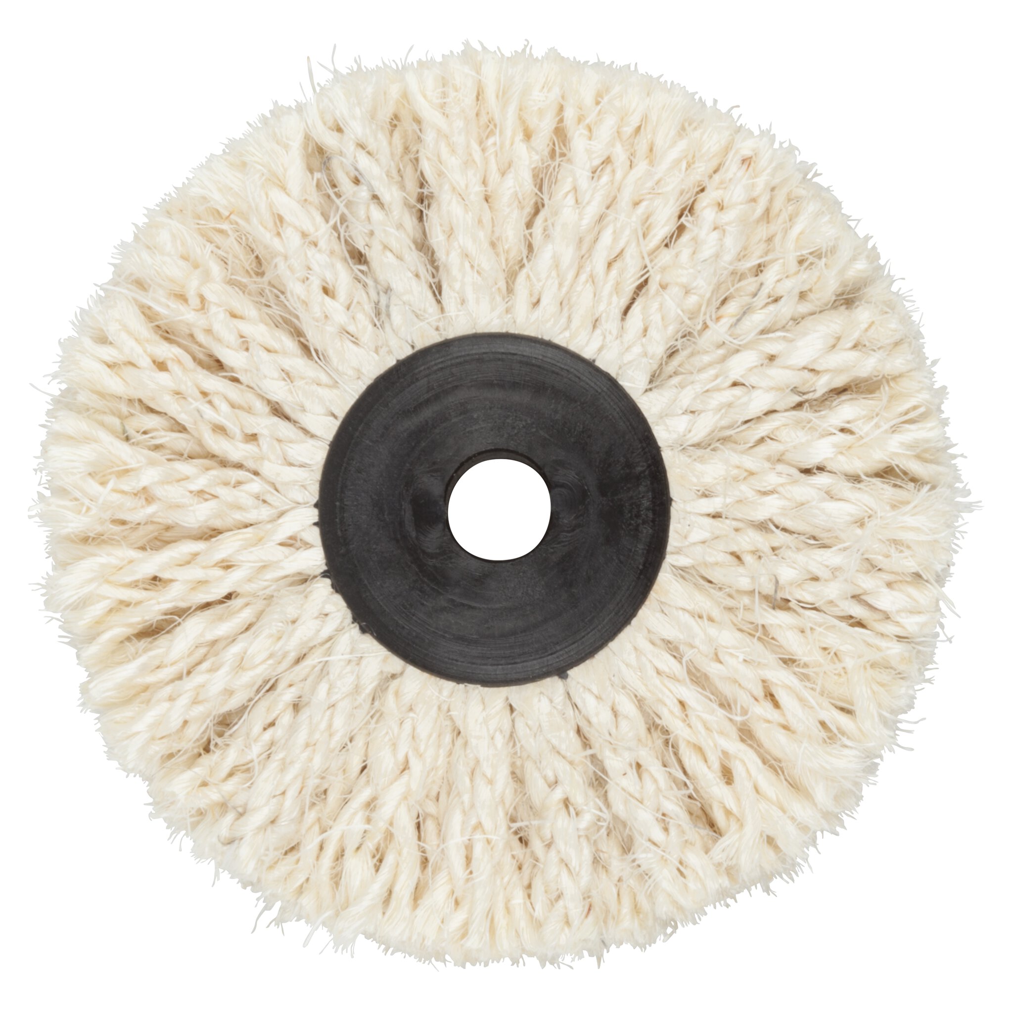 1 cepillo de cuerda sisal, taladro=10 mm, Ø 85 x 20 mm