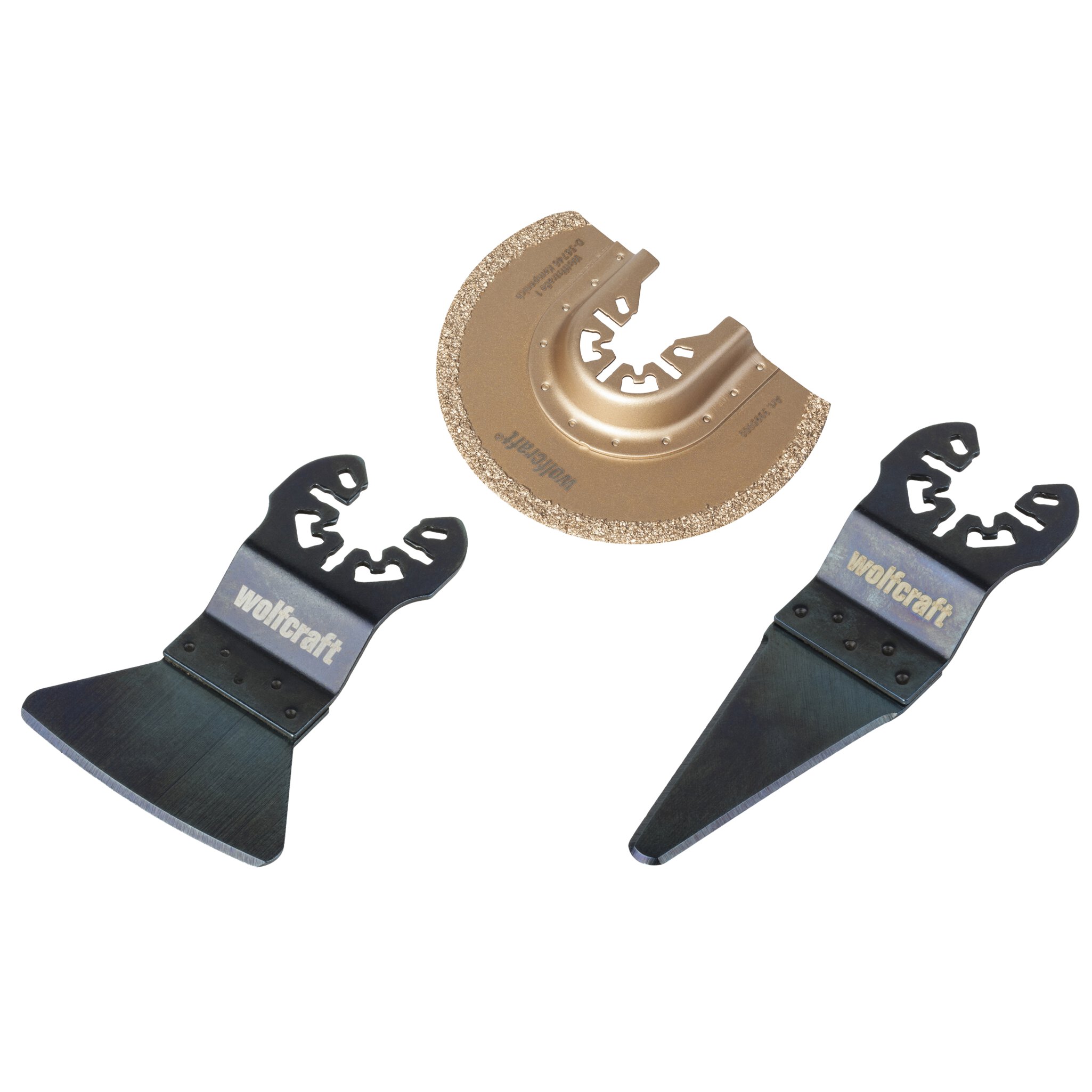 Juego de sierra vibratoria para reparación de juntas ˮStandardˮ de 3 piezas, enganche universal