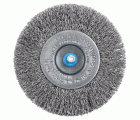 1 cepillo de disco de alambre de acero vást. hexagonal Ø 100 x 16 mm