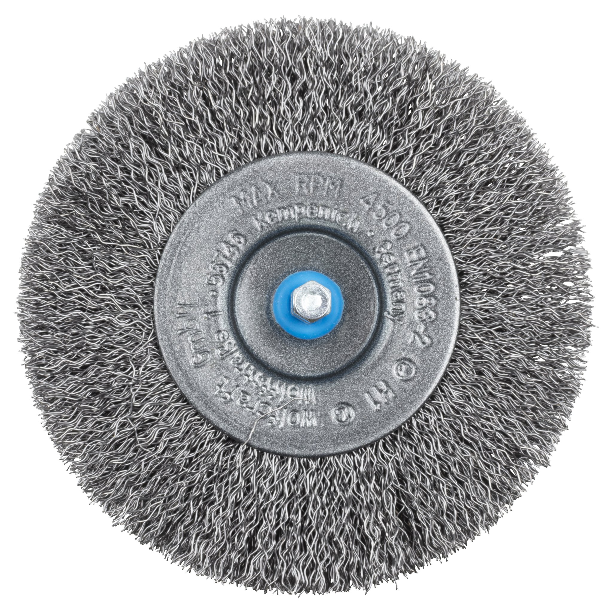 1 cepillo de disco de alambre de acero vást. hexagonal Ø 100 x 16 mm