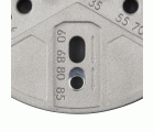1 sierra de corona ajustable Ø 35,65,68,74,76,83 mm (AH-EL)
