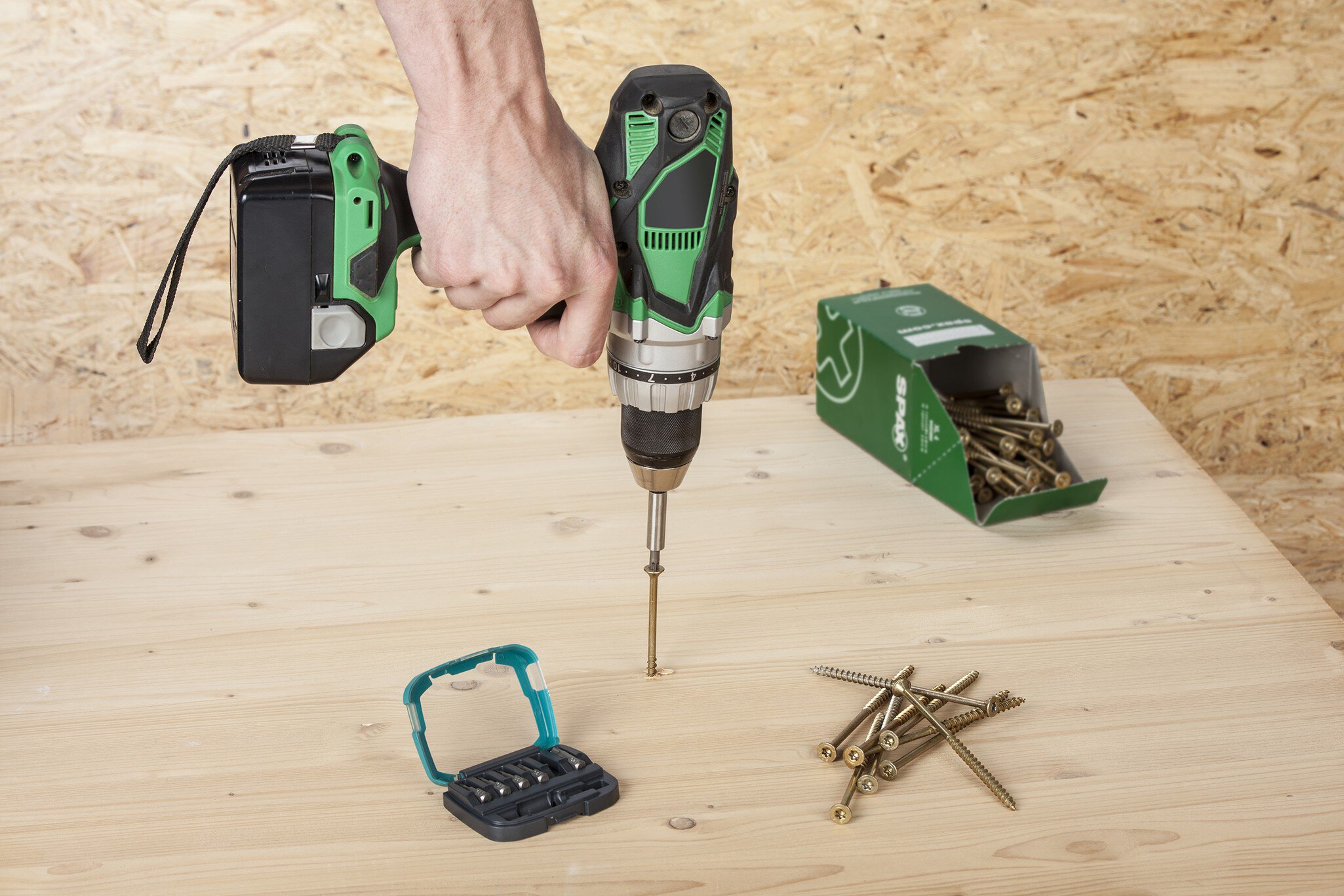 1 caja de puntas FIX-GRIP Torsion Solid 7 piezas