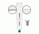 1 sierra japonesa de doble dentado de 240 mm