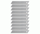 10 cuchillas separables de 18 mm, 8 segmentos