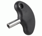 1 atornillador manual de gancho de l=104 mm