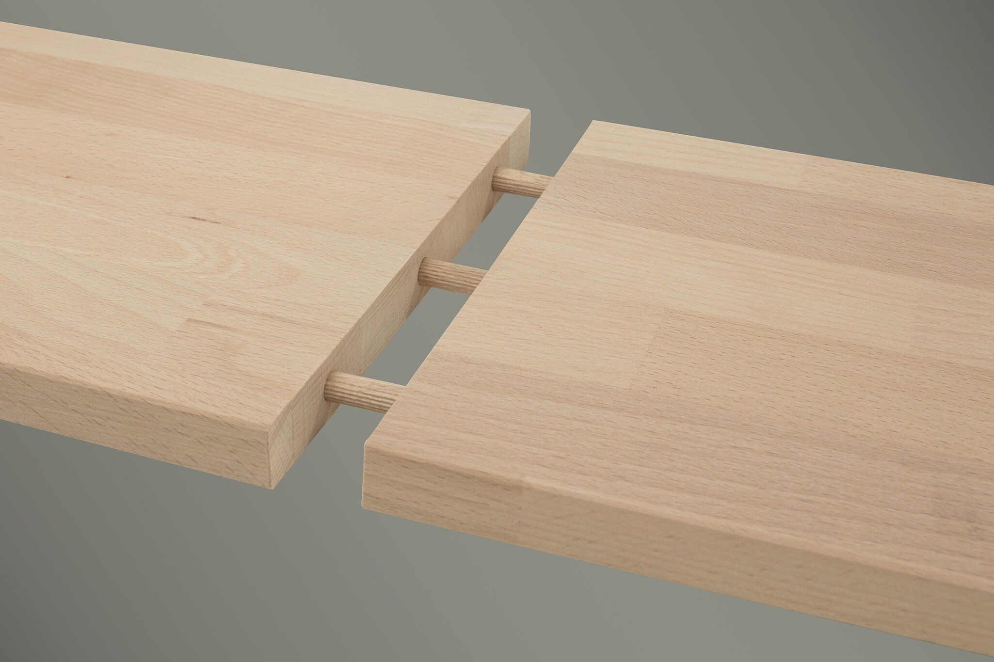 200 espigas corrugadas de haya de ø6x30mm