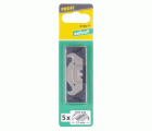 5 cuchillas garfio profesionales de 0,65 x 51 mm