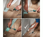 1 ajustador de laminado para última tabla
