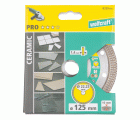1 disco de corte de diamante ProCeram.Turbo ø 125 mm