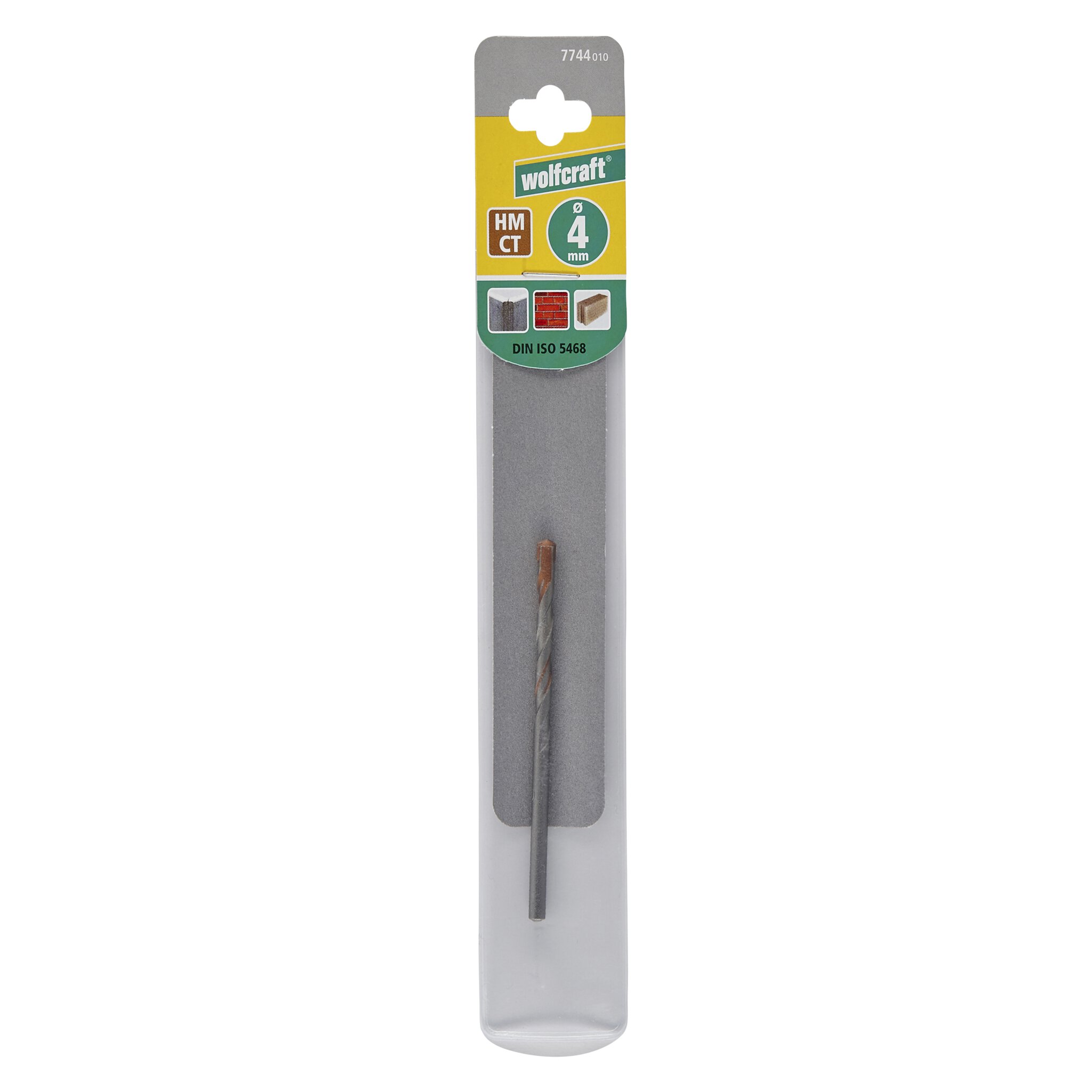 1 broca especial CT para hormigón Ø 4 x 75 mm