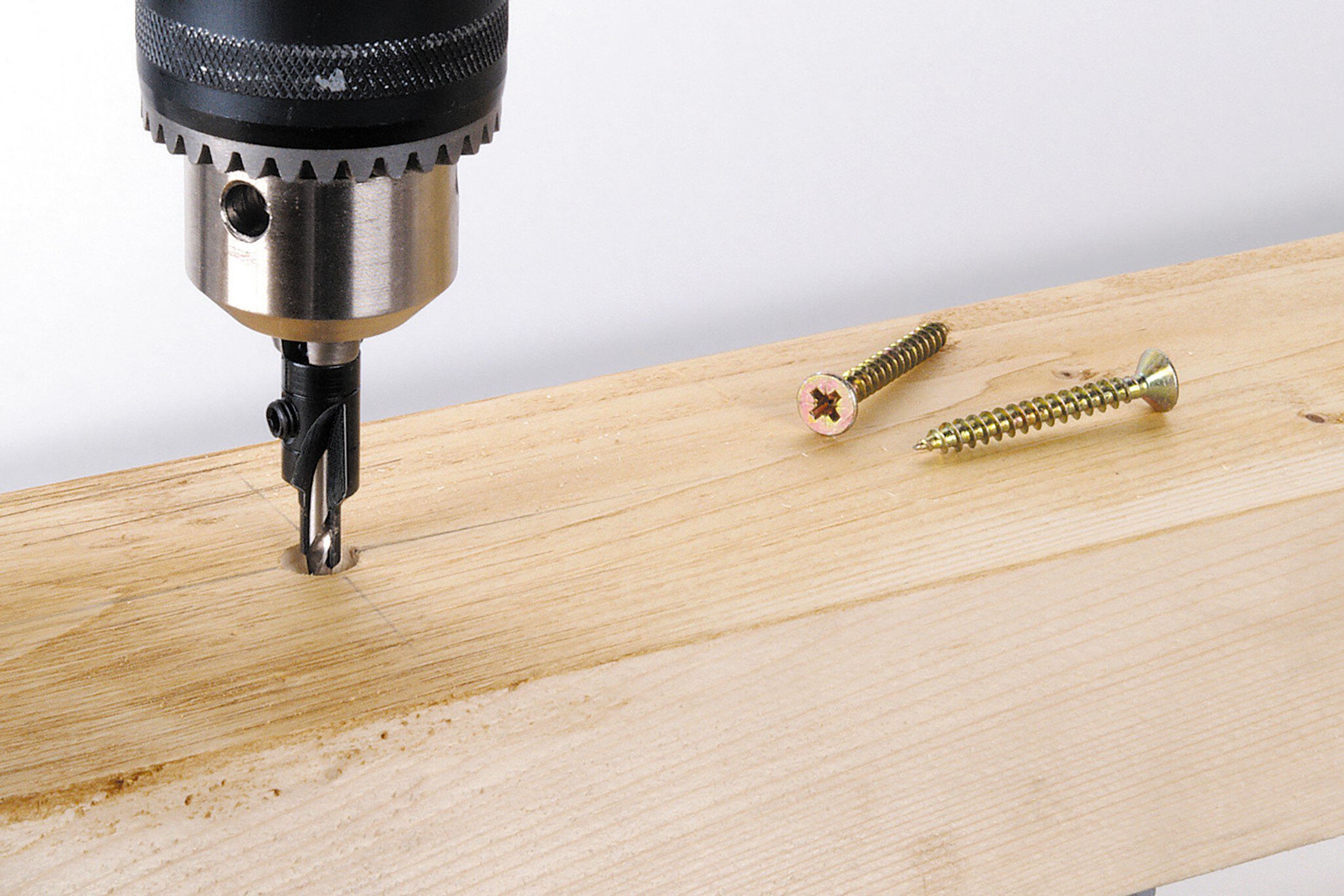 1 broca con avellanador Ø 3,2 x 12 mm