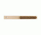 1 cepillo rascador fino de alambre de latón de 220 mm