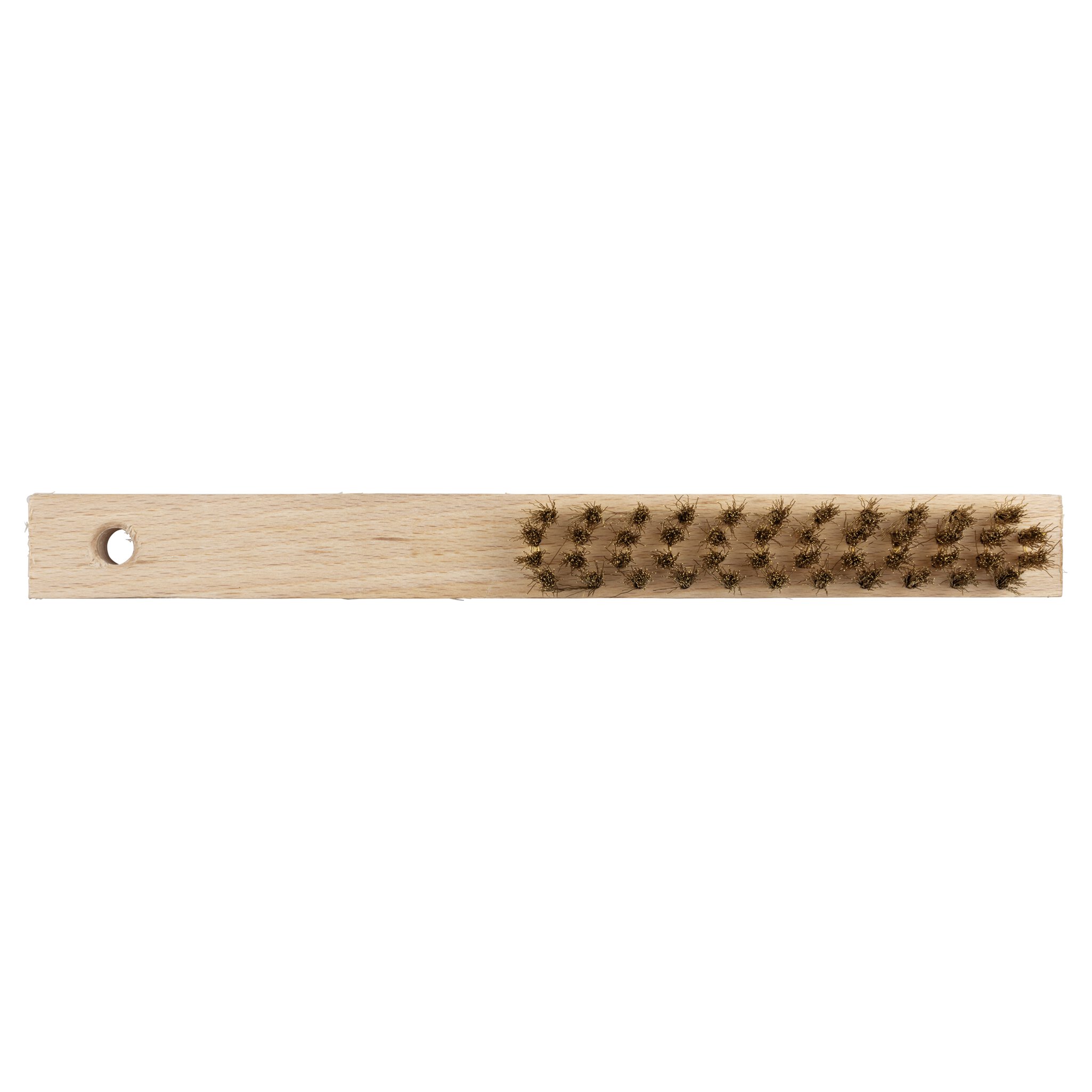 1 cepillo rascador fino de alambre de latón de 220 mm
