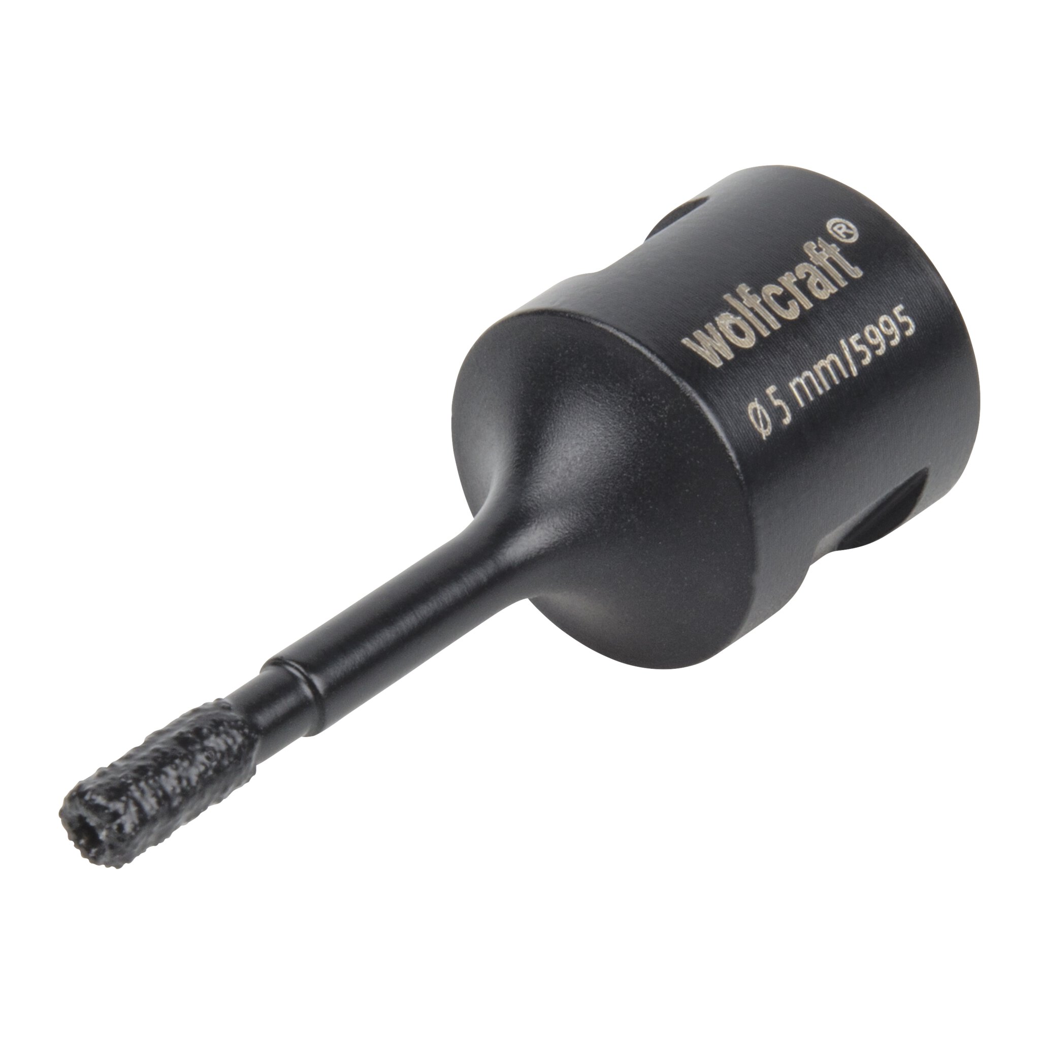 1 broca de perforación de diamante para amoladora angular ø 5 mm