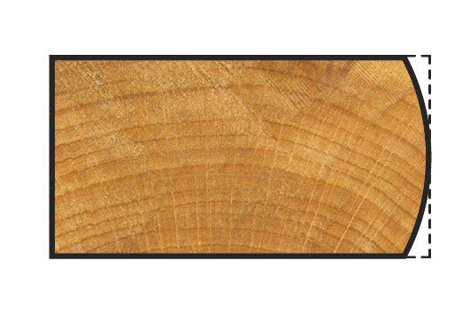 1 fresa de redondear WS ø25x22mm