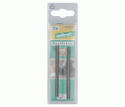 2 cuchillas reversibles de cepillo 75,5 x 5,5 x 1,1 mm