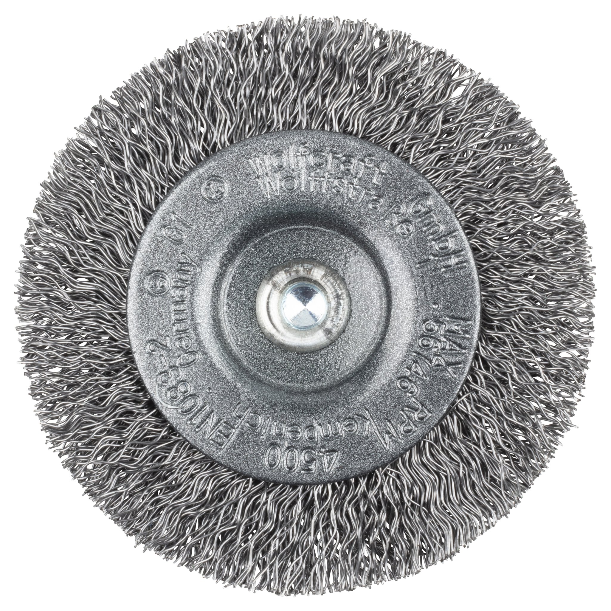 1 cepillo de disco de alambre de acero vást. hexagonal Ø 75 x 16 mm