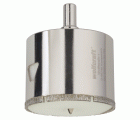 1 corona de perforación de diamante con vástago ø 65 mm