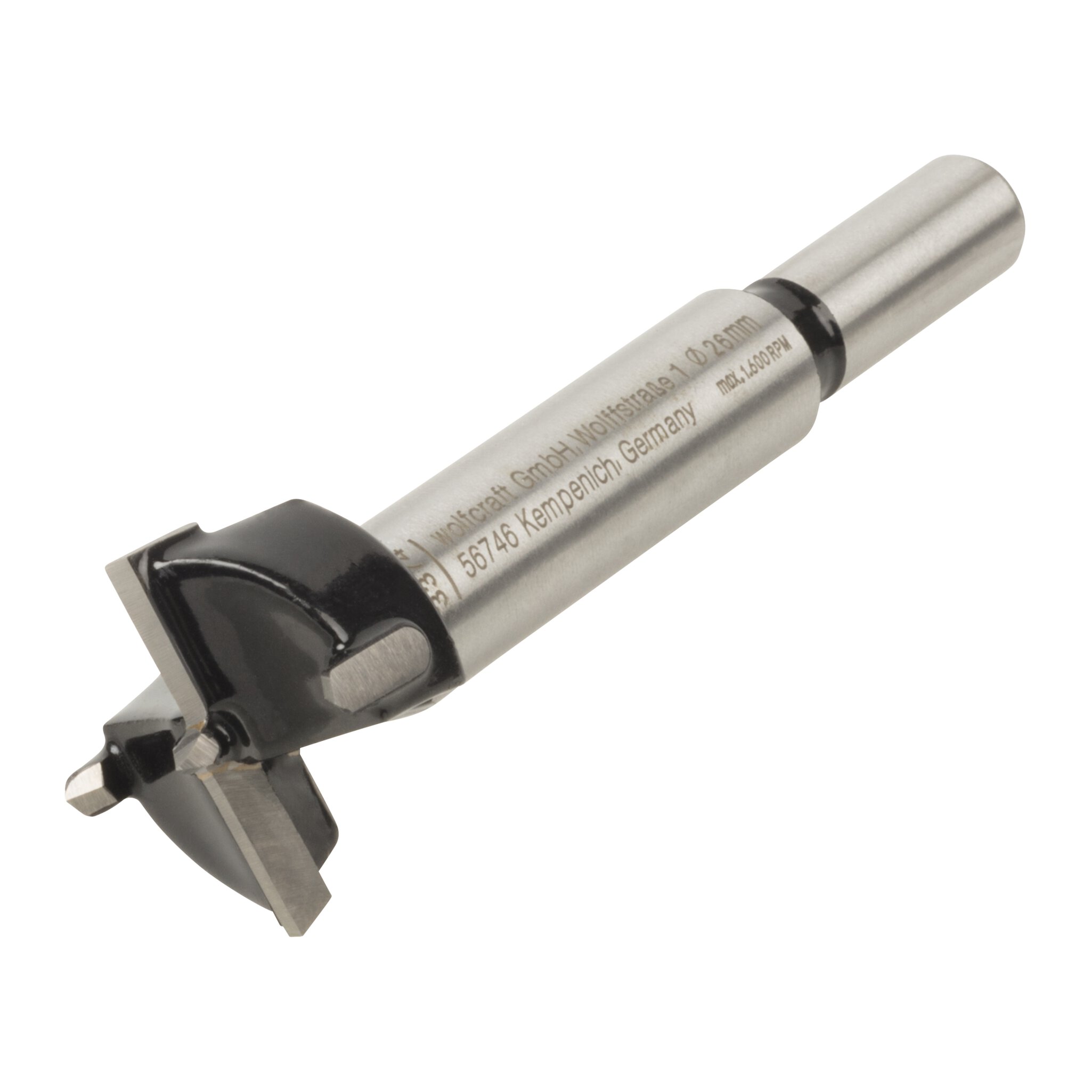 Broca de cazoleta con filo de carburo de tungsteno