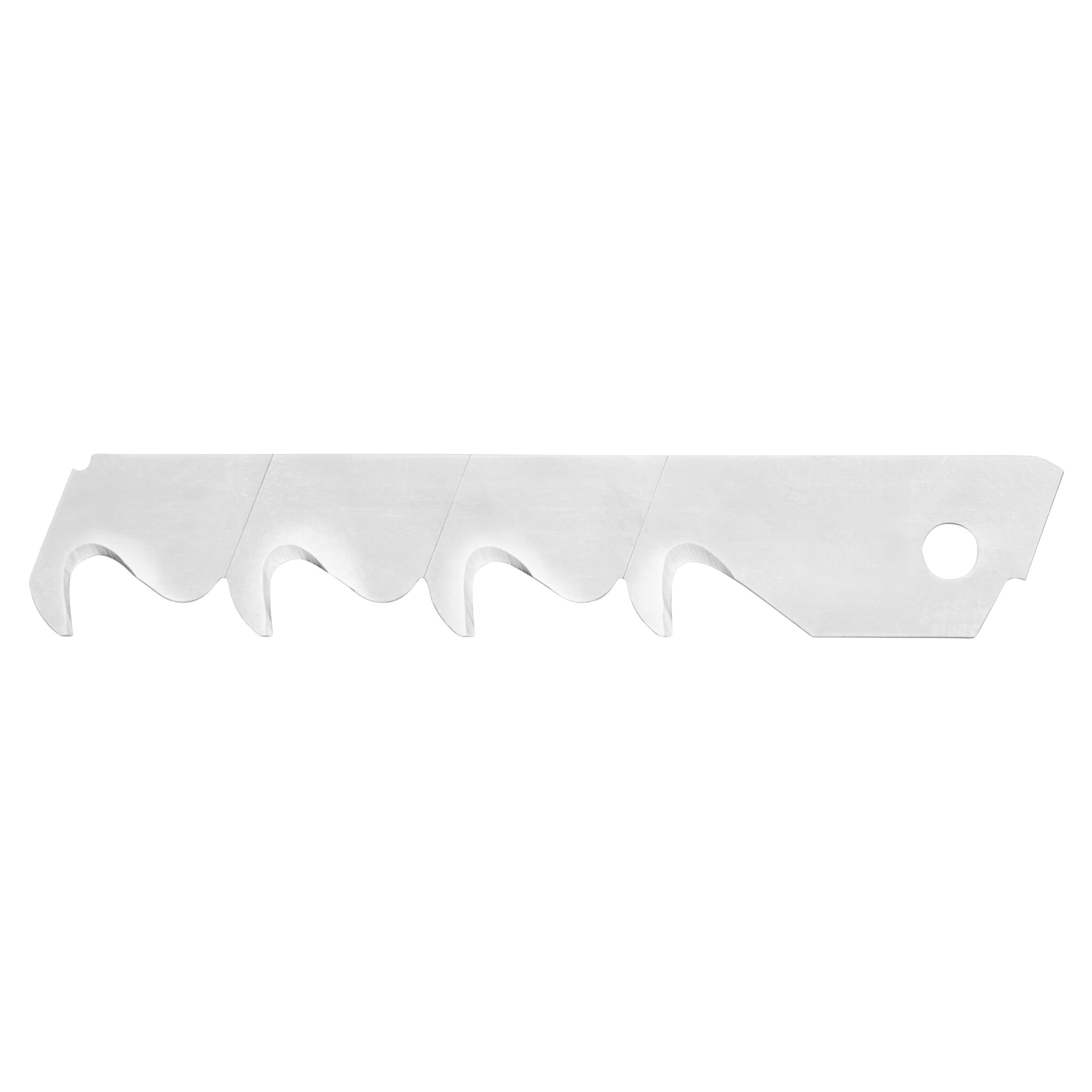 5 cuchillas garfio separables de 18 mm, 4 segmentos