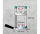 1 soporte de columna móvil tecmobil