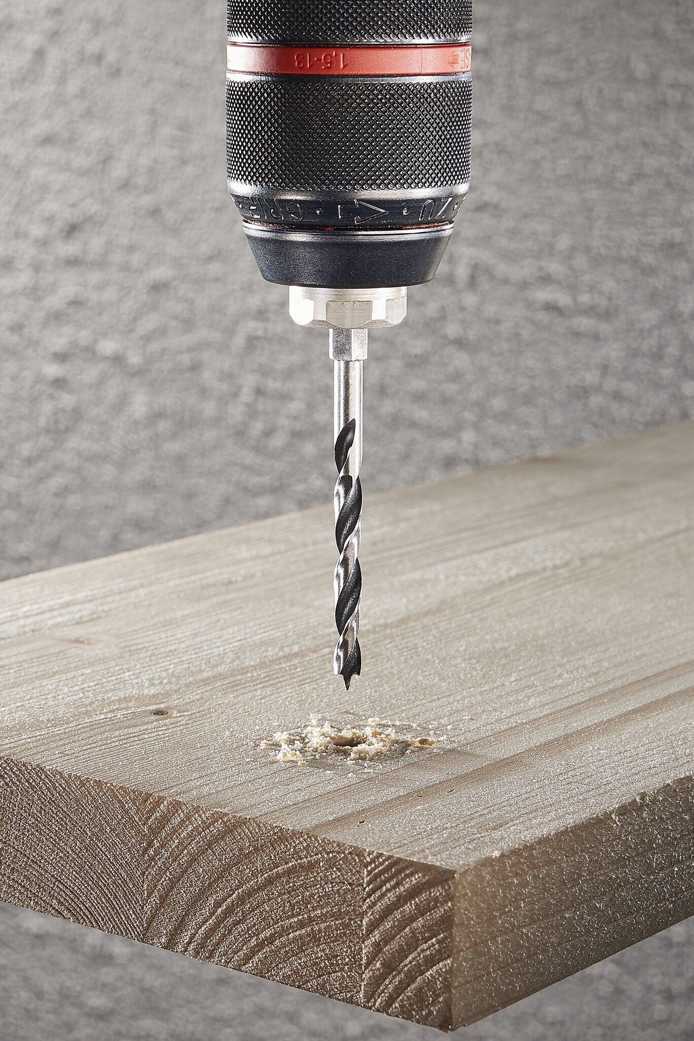 1 broca espiral para madera CV, vást. hexagonal, Ø 3 x 65 mm