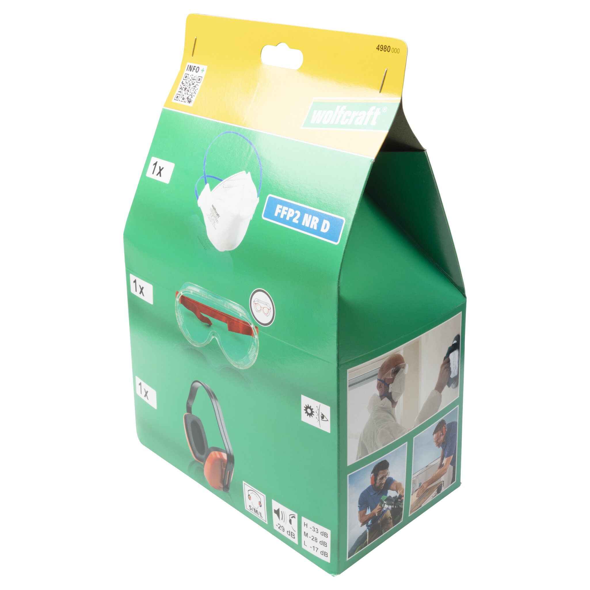 Juego de protección laboral, 3 piezas