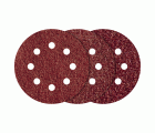 Juego de discos autoadherentes de lijar para madera/metal, Ø 125 mm