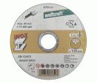 3 discos para cortar acero inox ø 115x1,2x22,2 mm