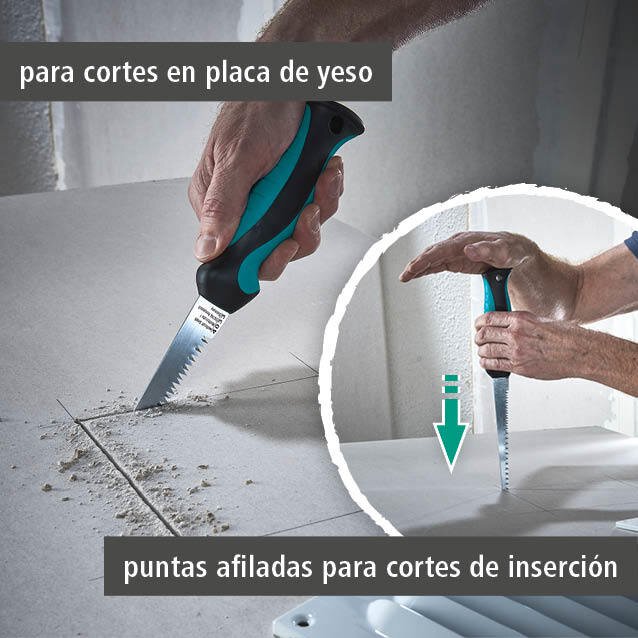 1 sierra de mano para placas de yeso