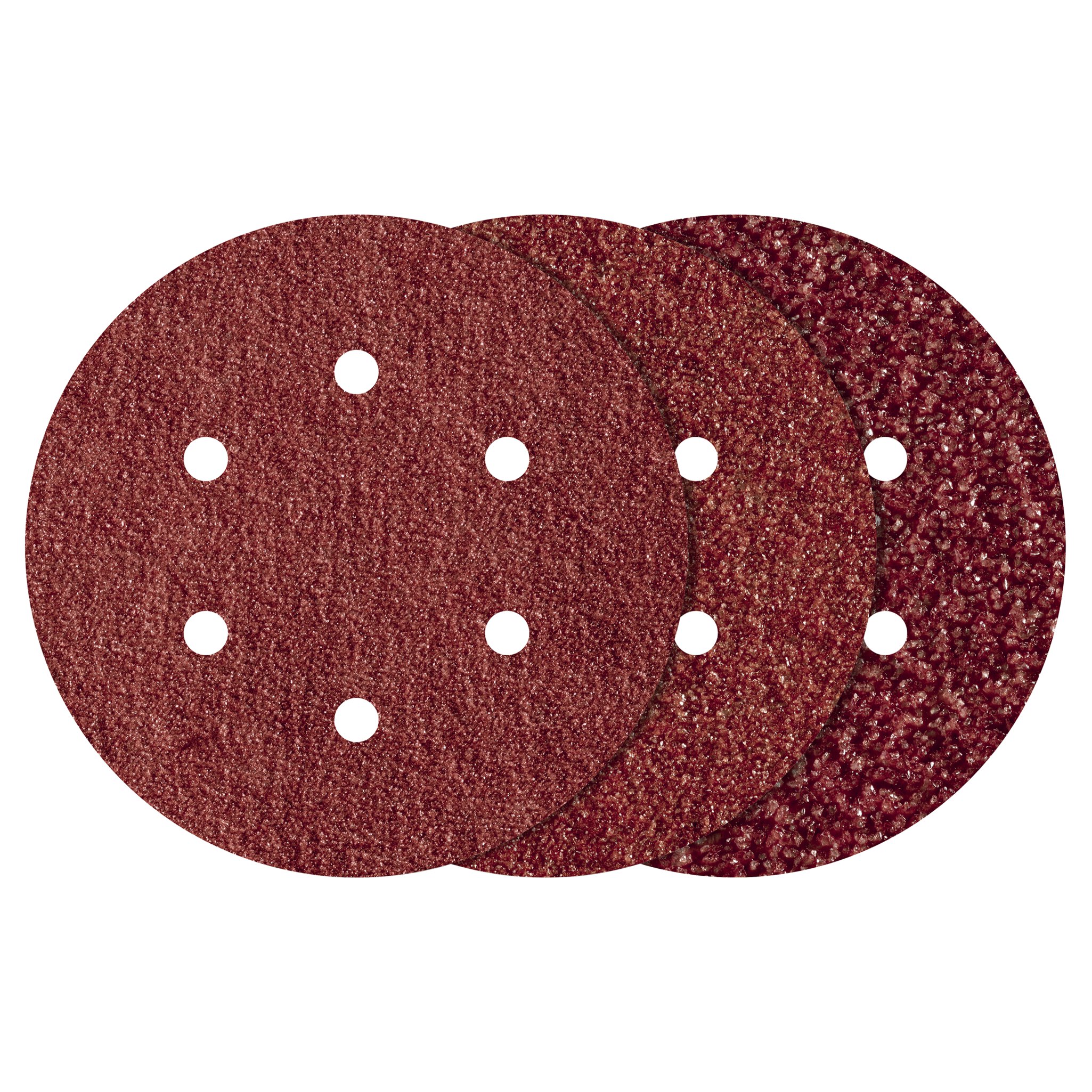 Juego de discos autoadherentes de lijar para madera/metal, Ø 150 mm
