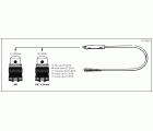 1 eje flexible con portabrocas = 8 mm l=1300 mm