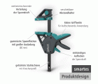 Sargento monomanual PRO ERGO, 150 mm