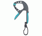 Pinza de resorte con gancho, 50 mm