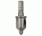 1 avellanador hexagonal HSS Ø 12 mm con tope de profundidad