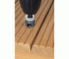 1 broca con avellanador y tope de profundidad Ø 3,2 x 12 mm