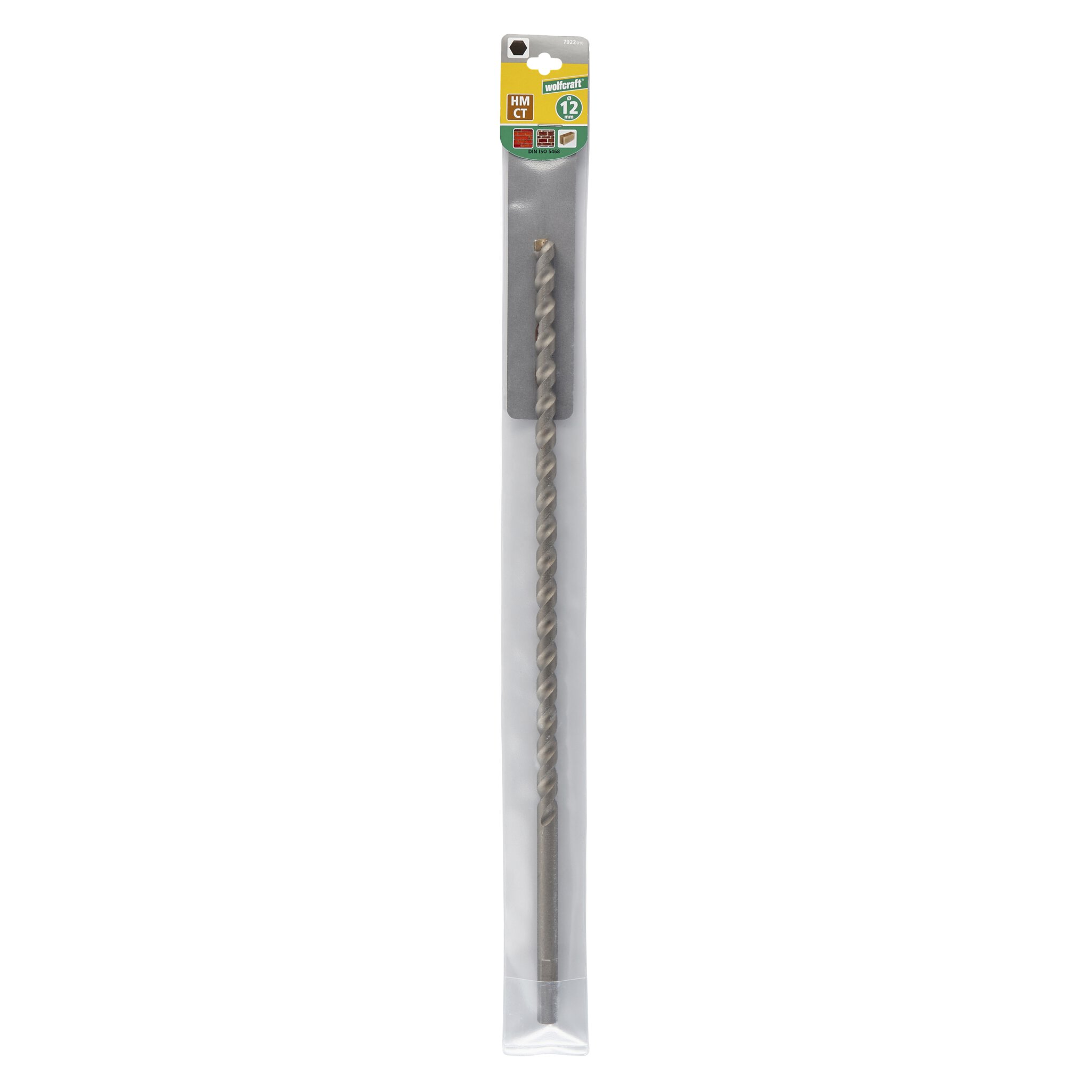 1 broca de albañil CT Ø 12 x 400 mm