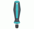 1 atornillador manual con portapuntas 138 mm
