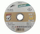 3 discos para cortar acero inox ø 125x1,2x22,2 mm