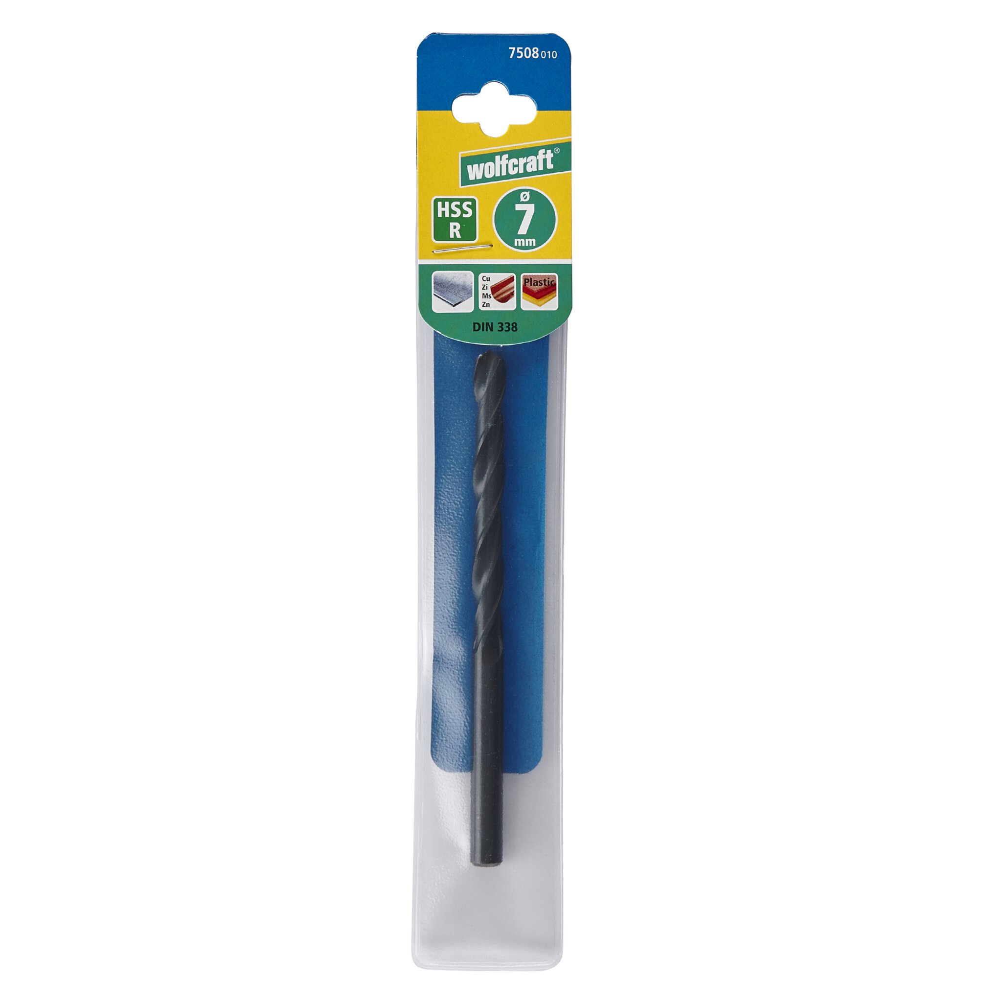 1 broca para metal HSS, FL, Ø 7,0 x 109 mm