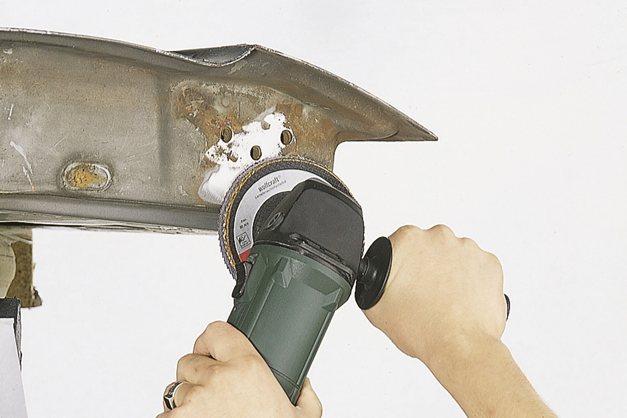 1 disco de láminas abrasivo para amoladora angular grano 40 Ø125mm