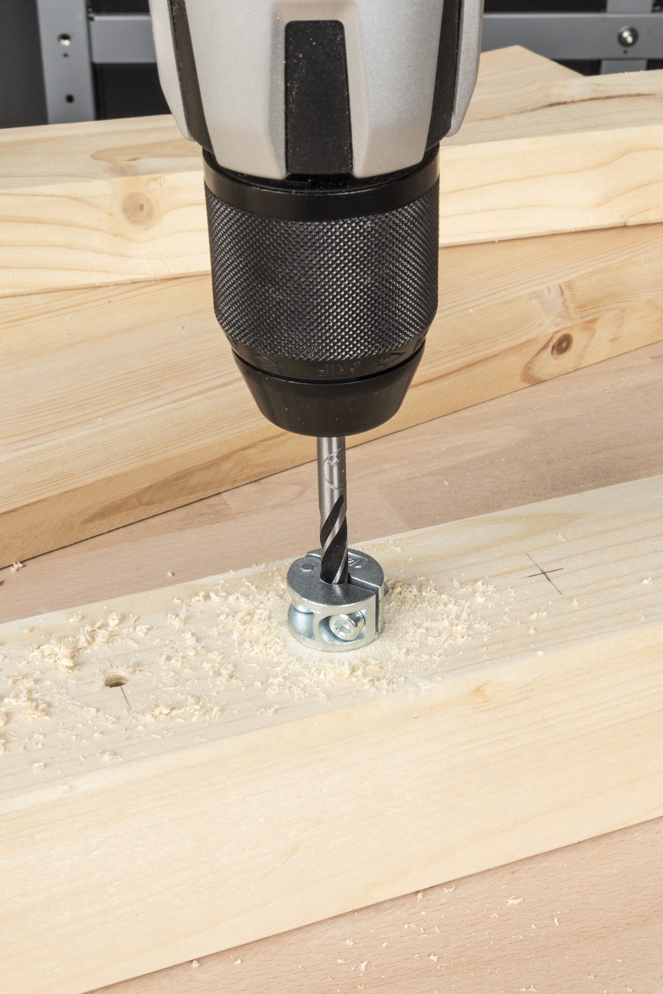 1 juego de brocas espirales para madera de 2 piezas Ø 6 mm