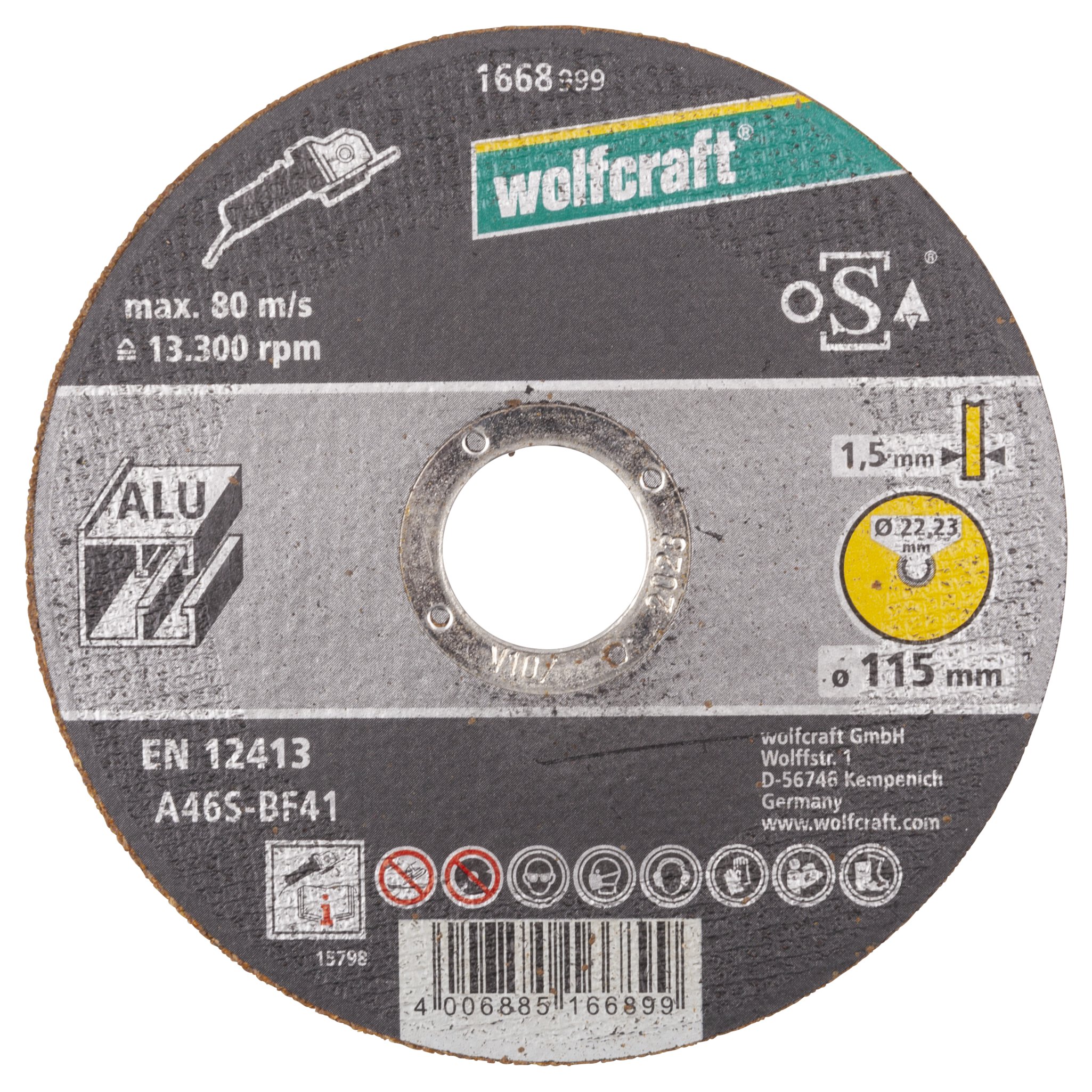 Disco para cortar aluminio, extrafino