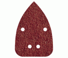 10 hojas abrasivas adhesivas corindón de grano 120 de 96 x 136 mm
