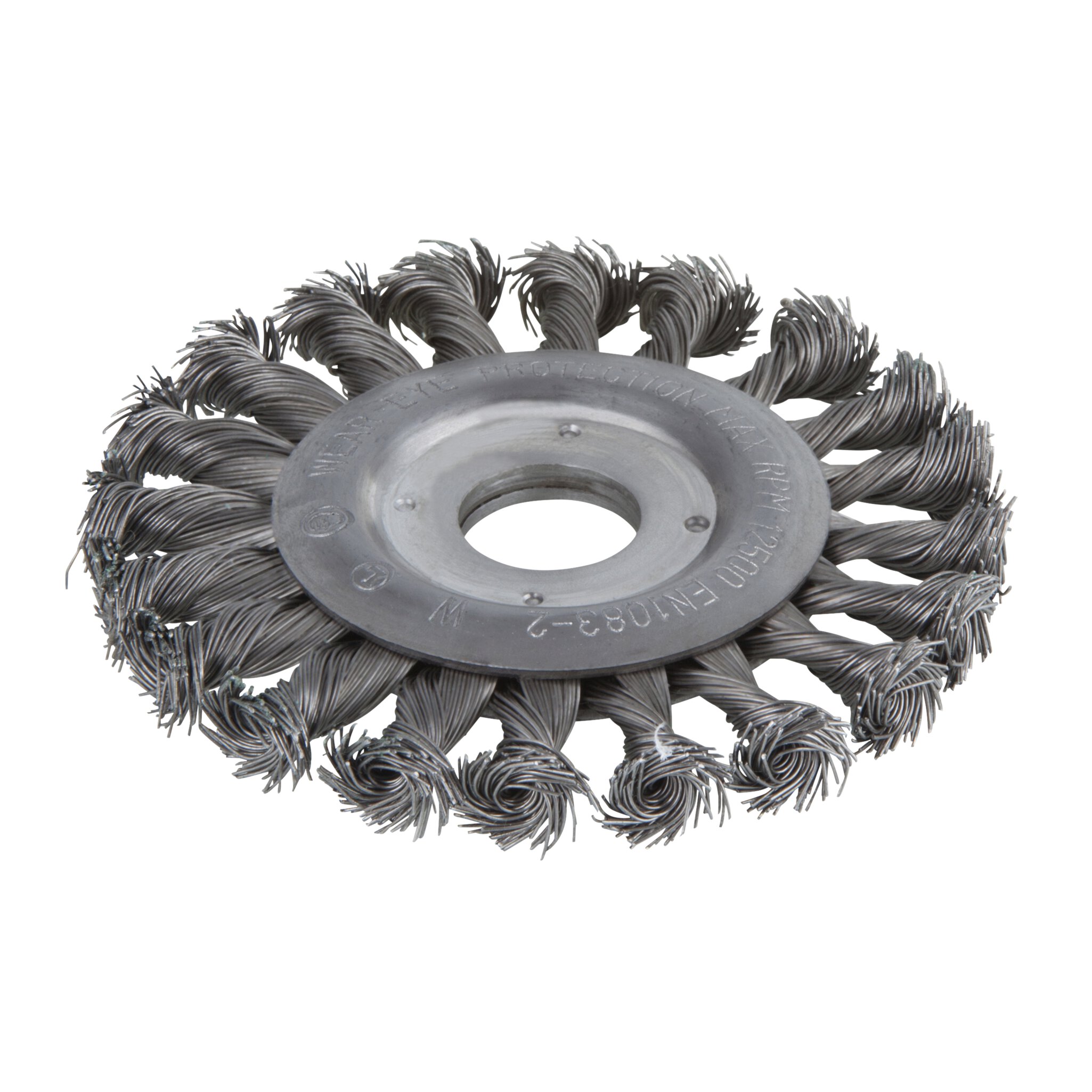Cepillo de disco de alambre de acero