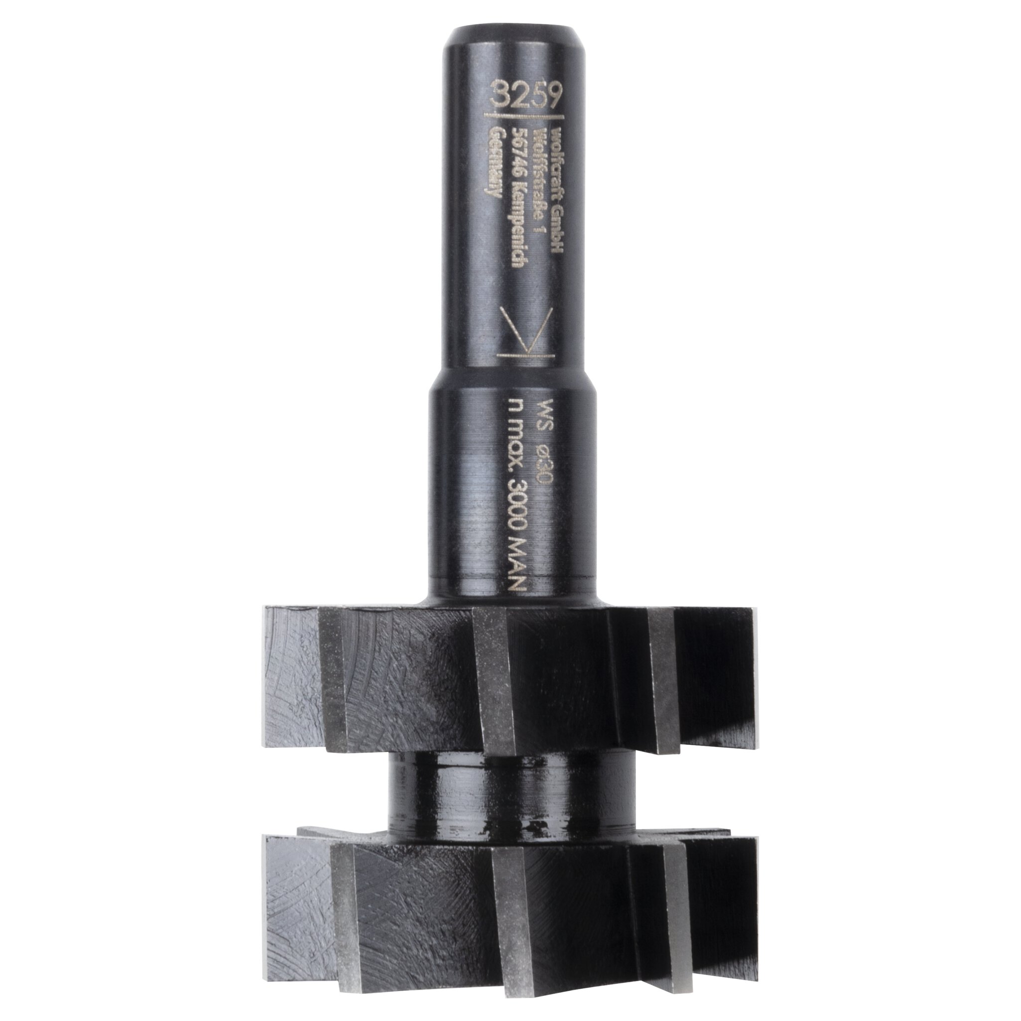 1 fresa de lengüetas WS ø30x22mm