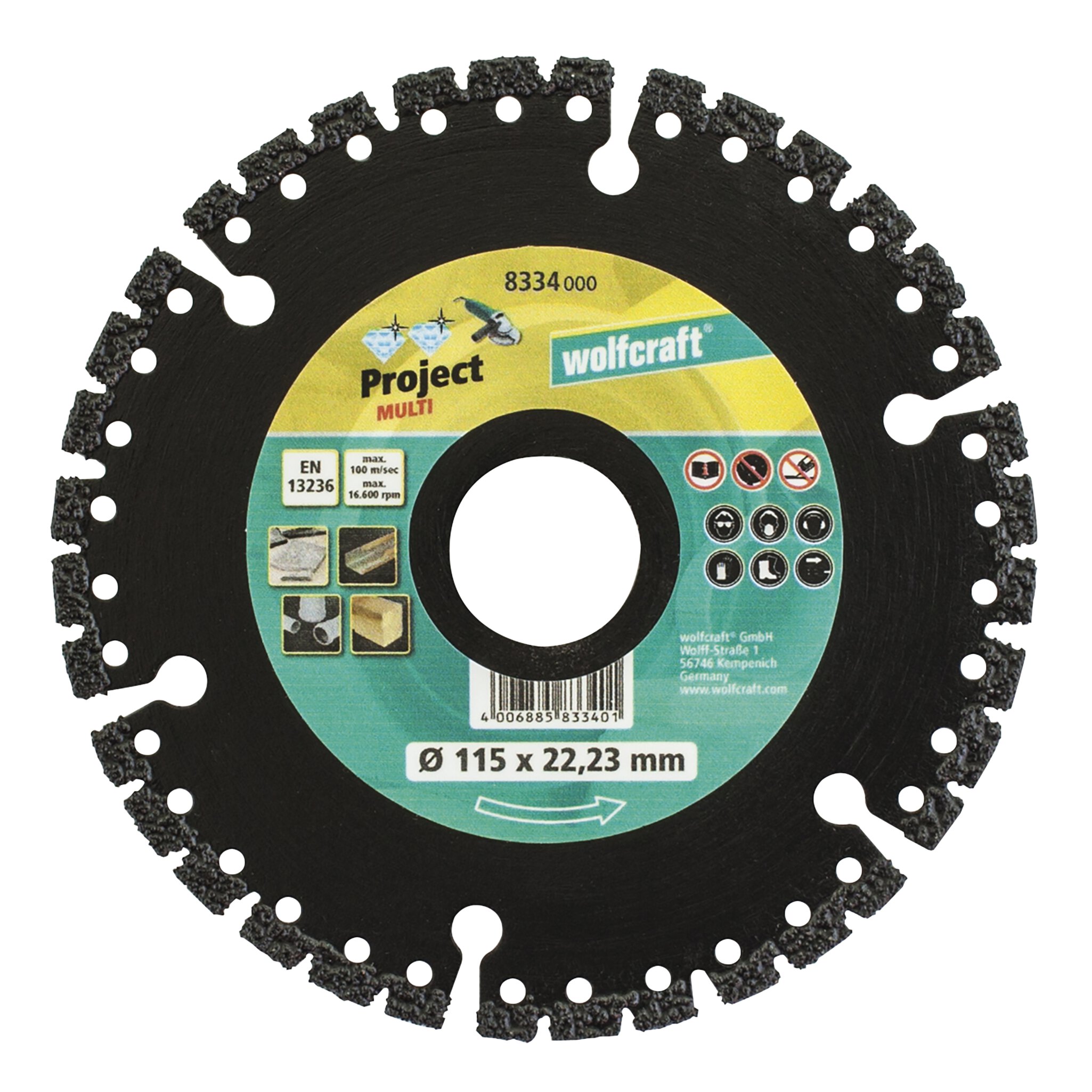 Disco de corte de diamante PRO MULTI