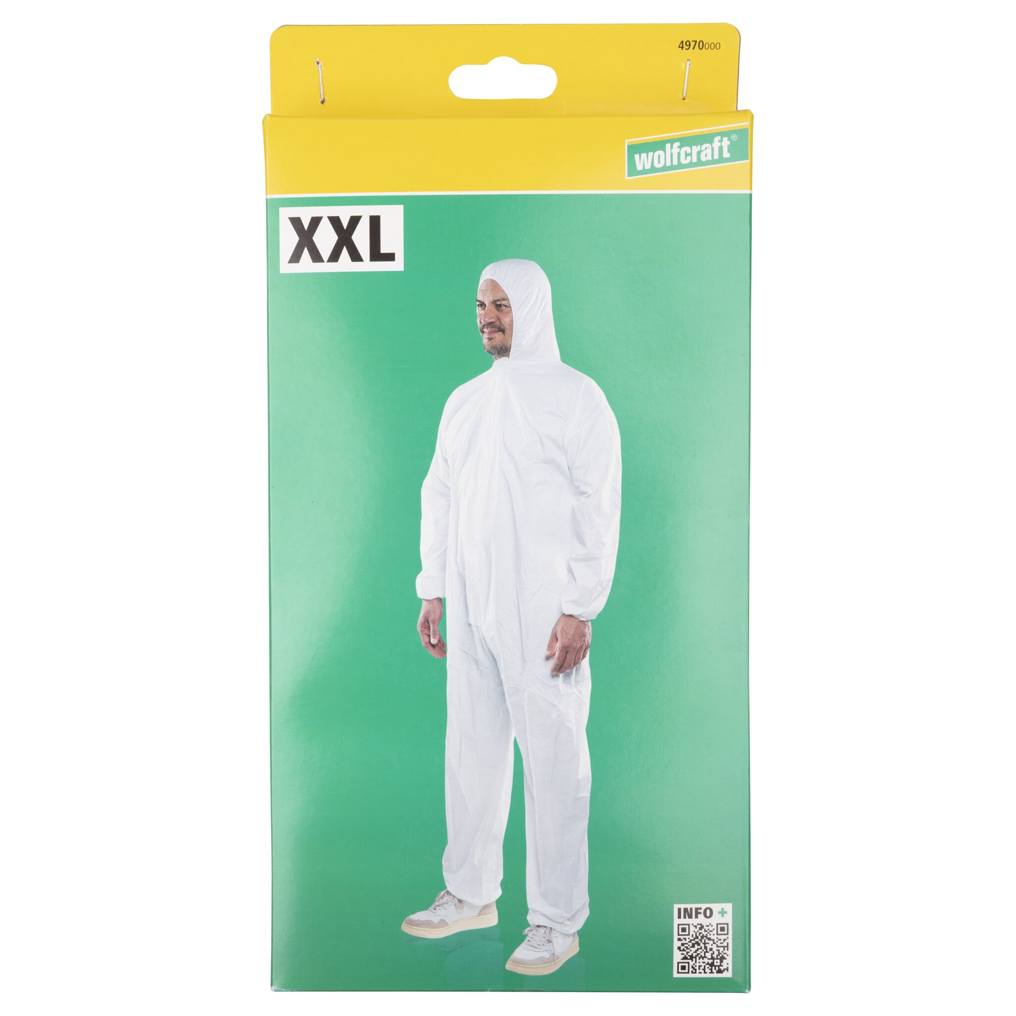 Mono desechable con capucha, XXL